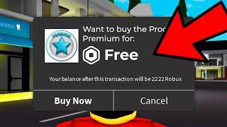 How To Get *FREE* PREMIUM in BROOKHAVEN RP (Roblox)