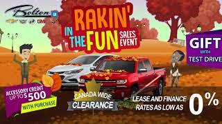 Rakin' in the Fun Sales Event at Bolton GM