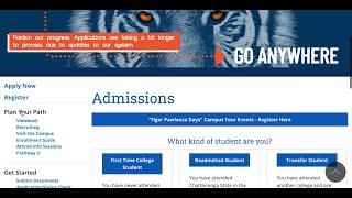 How to Apply to Chattanooga State