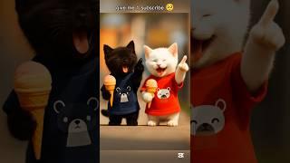 AI Cartoon: Poor Cat’s Struggles vs Rich Cat’s Life#aianimation #bk #cartoon #catchef #funny