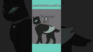 designing Scourge from Warrior Cats for my AU MAP!