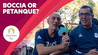 Boccia x Petanque with Aurelien Fabre!‍