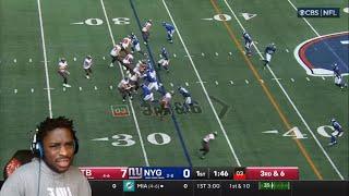 REACTING TO Tampa Bay Buccaneers vs. New York Giants!