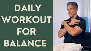 Seniors: Daily 16-Minute Workout for Balance