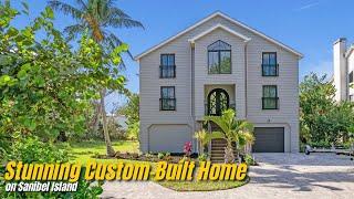 Welcome to this stunning custom-built home on the coveted East End of Sanibel Island!