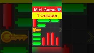 Mini Game Today 1 October Hamster kombat | puzzle | #puzzlegame  #minigame #shorts