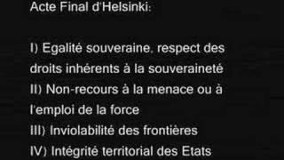 Kosovo: Hors-la-loi (indépendance c. souveraineté)