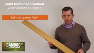 Solid Carbonised Vertical T&G Bamboo Flooring