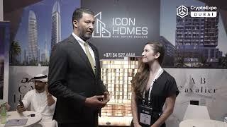 Interview of ICON HOMES at Crypto Expo Dubai 2023