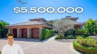 Touring a CSUTOM $5.5M Mansion in Laguna Niguel | 22 Hermitage Ln, Laguna Niguel, CA 92677