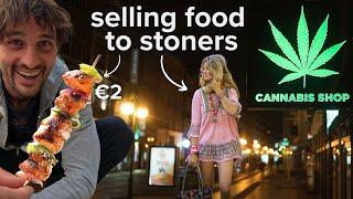 Homeless in Amsterdam: Stealth Camping & selling food to stoners