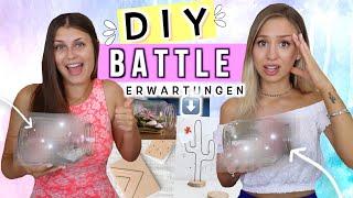 DIY BATTLE mit meiner BESTEN FREUNDIN! ️ DIY Expectations vs Reality - Cali Kessy