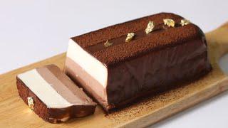 No Bake - 3 Layer Chocolate Cheesecake Recipe - Ultimate Chocolate Recipe