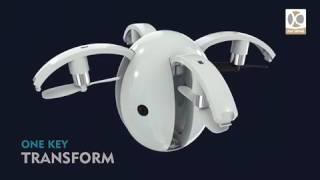 Kai Deng K130 ALPHA Folding Transformable Egg Drone - BNF