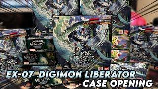 EX-07 Digimon Liberator Case Unboxing! (Digimon Card Game)