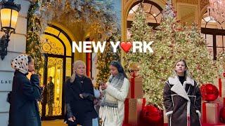 [4K]NYC WalkChristmas in New York CityFestive Holiday Lights in Manhattan | Nov 2024