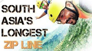 South Asia's Longest Zip Line | Sky Bridge Zip Line in Pakistan |