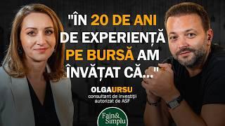 FEMEIA CARE SPUNE SECRETELE BURSEI. AI 1000 DE EURO, CUM ÎI INVESTEȘTI? OLGA URSU| Fain & Simplu 215