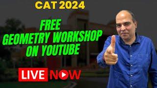 CAT 2024: FREE LIVE Geometry Revision Workshop by Arun Sharma