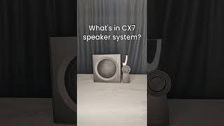 Wow! It looks as powerful as it sounds! Introducing Edifier CX7 2.1 Multimedia Speaker System.