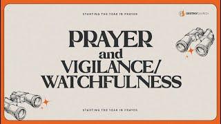 Prayer and Vigilance/Watchfulness - Ps. Leo Carlo Panlilio