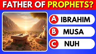 Prophet Stories Quiz | Islam Quiz