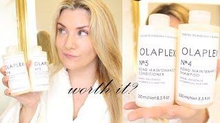 NEW OLAPLEX 4 and 5 ! FIRST IMPRESSIONS