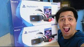 PlayStation VR Launch Bundle Unboxing Giveaway!