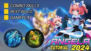 ANGELA Tutorial & Guide 2024 (English): Combo Skills, Best Build, Tips & Tricks | Mobile Legends