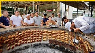 You Will See a Scene Beyond Your Imagination!!  - Uzbekistan Street Food in Namangan