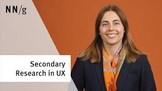 Secondary Research: Important UX Learning Right at Your Desk