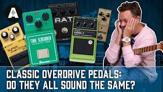 Classic Overdrive Pedals, Do They ALL Sound the Same? - Klon vs Tube Screamer vs Bluesbreaker!