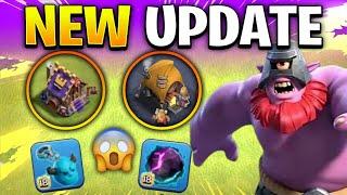 Townhall 17 NEW UPDATE  ! New Hero, Defence & Building Revealed! #cocnewupdate