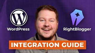 How to Connect WordPress to RightBlogger