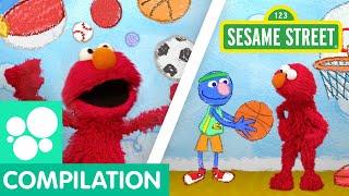 Sesame Street: Learn to Play Sports with Elmo | Elmo's World Compilation