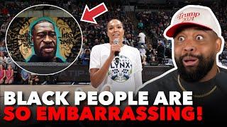 WNBA's George Floyd Stunt BACKFIRES as Caitlin Clark Injury TANKS RATINGS!