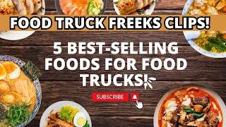 5 Best-Selling Foods for Food Trucks! [With Costs and Retail Pricing] WATCH THE FULL VIDEO BELOW