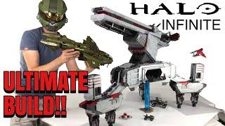 Halo Infinite HUGE Mega Construx ULTIMATE Banished Anti Aircraft GUN!