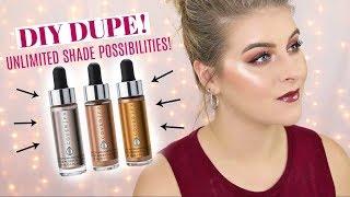 DIY DUPE for COVER FX CUSTOM ENHANCER DROPS! | Liquid Highlighting Drops DIY