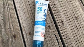 Blue Lizard Mineral Sunscreen Review | Home Tester Club | SPF 50