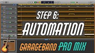 GarageBand PRO Mix Step 6: Automation