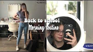 BACK TO SCHOOL Morning Routine | Hannah Theresa