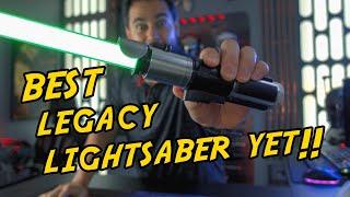 Galaxy's Edge Yoda Legacy Lightsaber! DISNEY STEPPED IT UP!! 