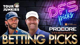 The Procore Championship Betting & DFS Show! | Bets, Odds & DraftKings Lineups