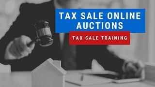 Tax Lien & Tax Deed Online Auction Research: Tax Sale Training