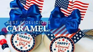 The BEST Homemade Caramel Chocolate Apples - Perfect for Memorial Day