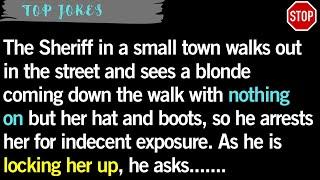 The Sheriff in a small town.....| Daily Jokes