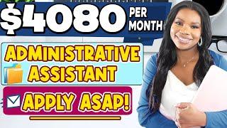 High-Paying Online Job: Earn $4,080 Monthly! Work From Home Admin Assistant