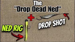 NEW Drop Shot Fishing Technique. “The Drop Dead Ned” Ned Rig x Drop Shot Hybrid.