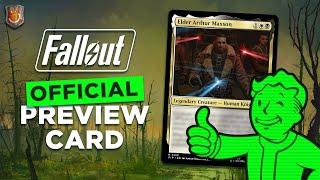 Official Fallout Preview Card | The Command Zone 590 | MTG Commander EDH Magic: The Gathering